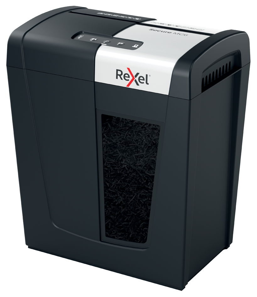 REXEL Destructeur de documents Secure MC6, particules