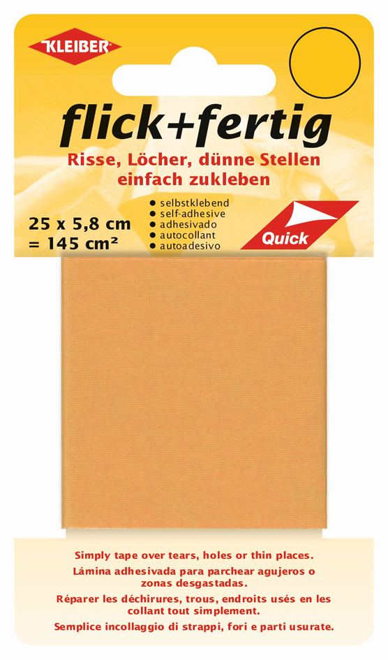 Tissus à repriser, autoadhésif