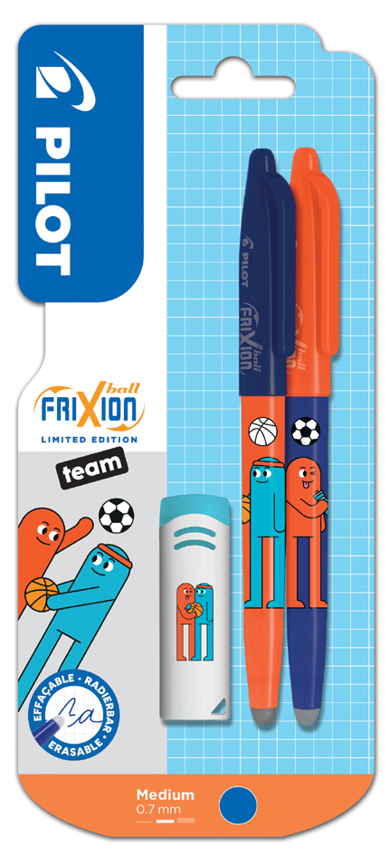 Pilot Stylo roller FRIXION BALL 07 Friends 'Team sports'