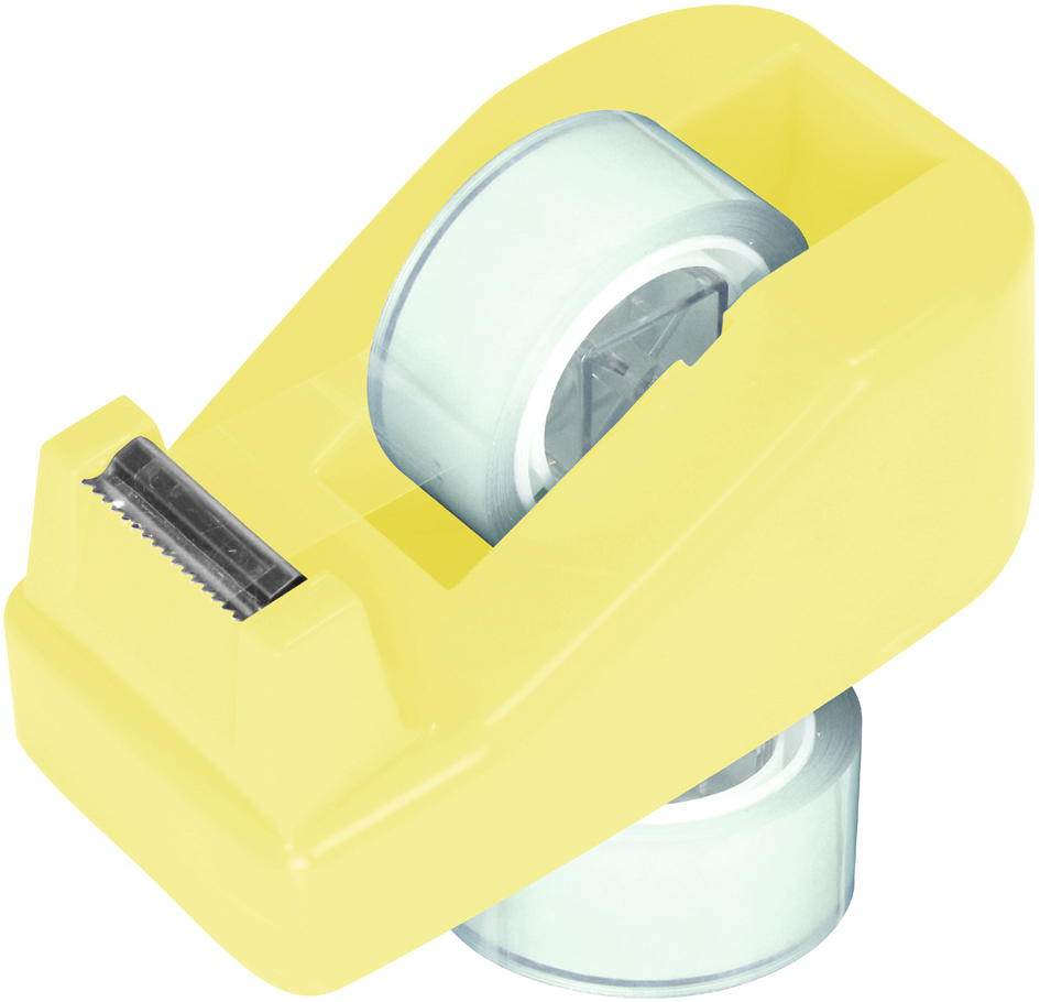 Dévidoir de bureau, jaune
