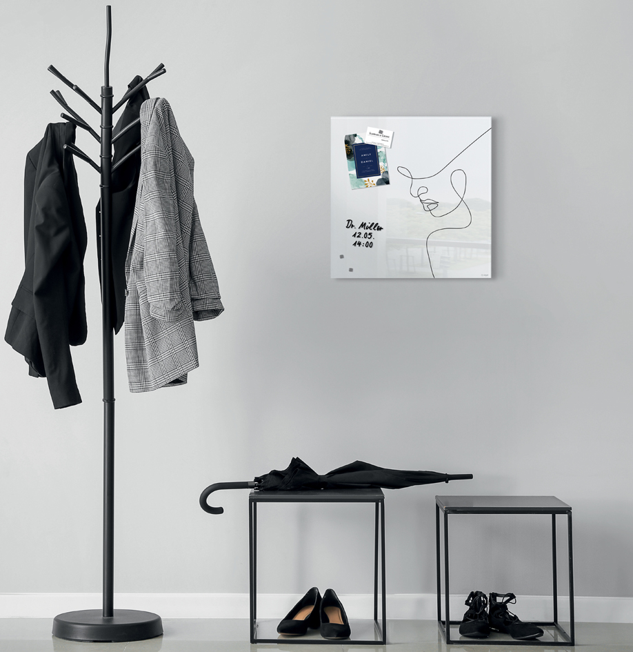 Tableaux magnétique en verre, Design
