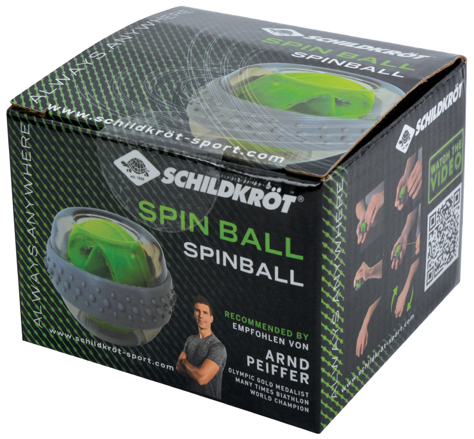 Balle d'entraînement main/bras Spinball, emballage