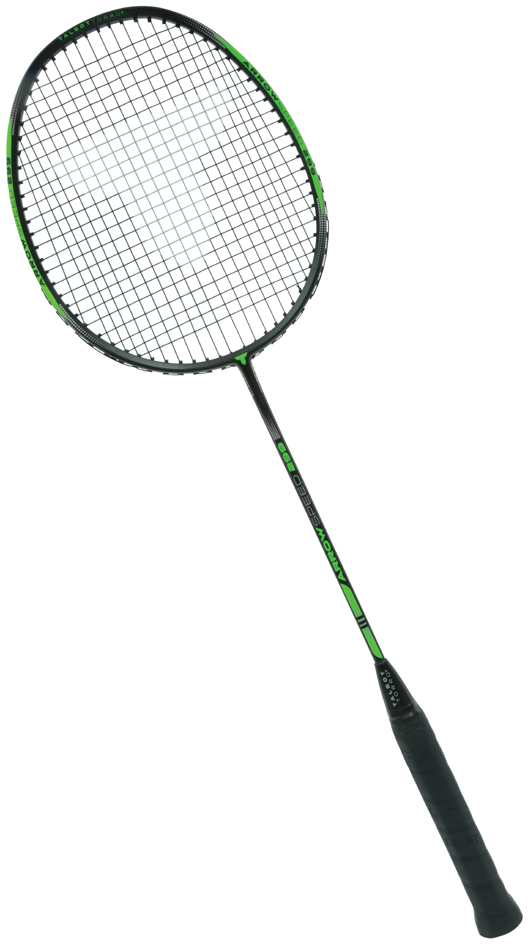 TALBOT torro Raquette de badminton Arrowspeed 299, noir/vert