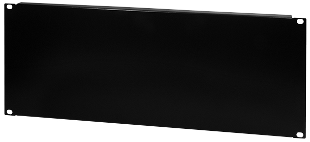 LogiLink Plaque obturatrice 19', 4 U, noir (RAL9005)