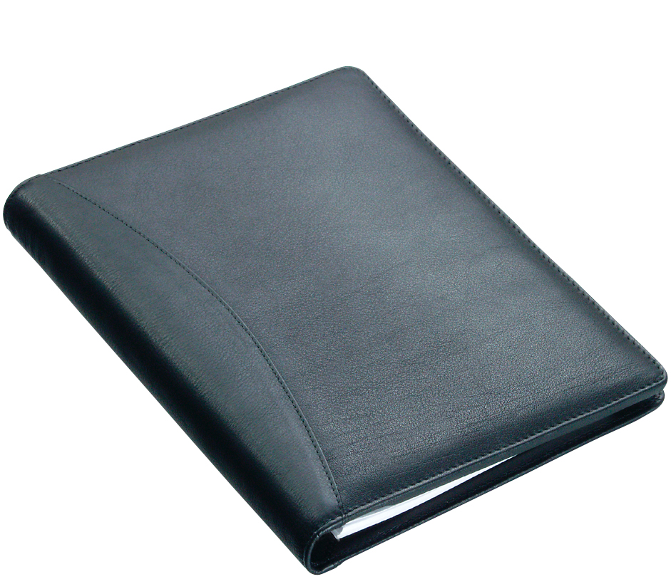 Porte-documents classeur, A5, cuir