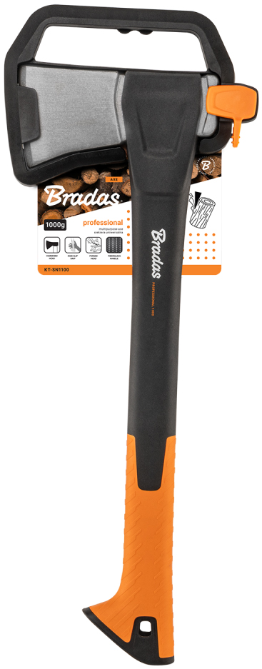 Hache universelle, 1.000 g - carte blister