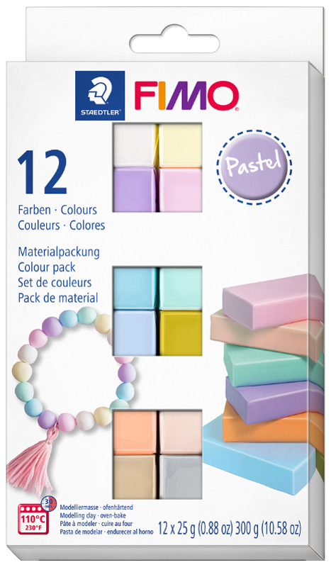 Kit de pâte à modeler SOFT "Pastel"