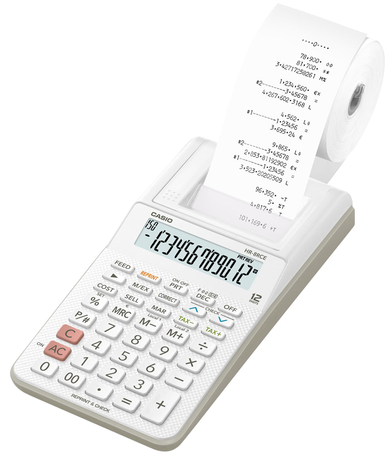 Calculatrices de bureau imprimantes