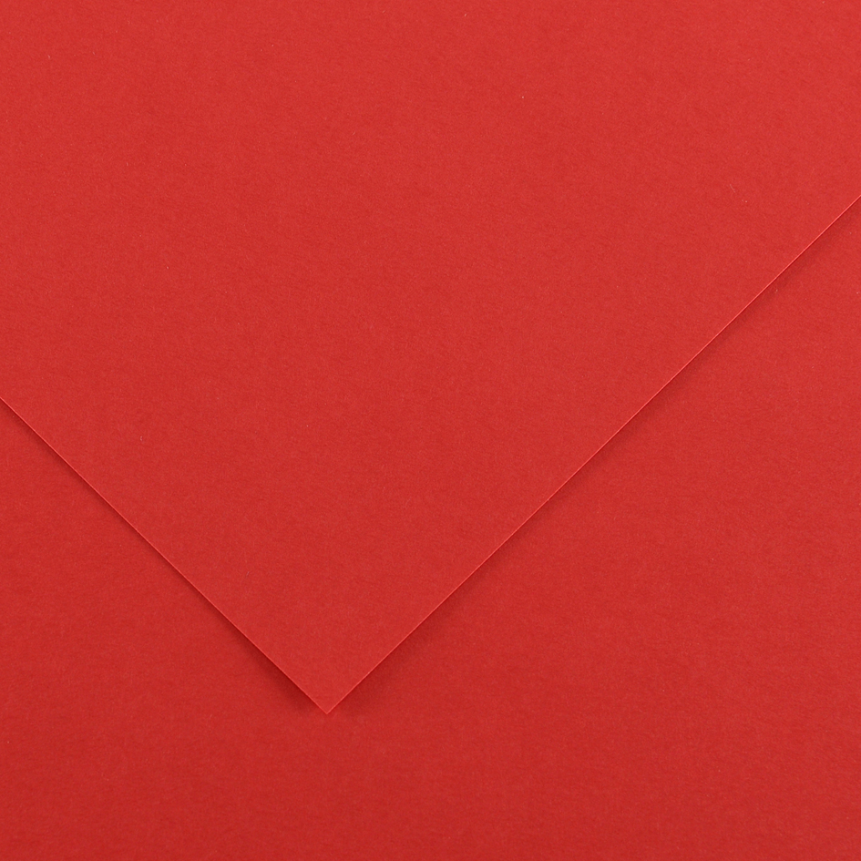 CANSON Papier Vivaldi, 500 x 650 mm, 240 g/m2, rouge