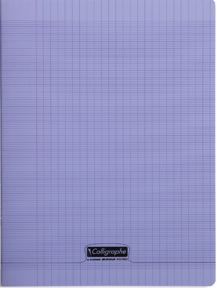Visuel de référence: Cahier piqûre polypro, violet