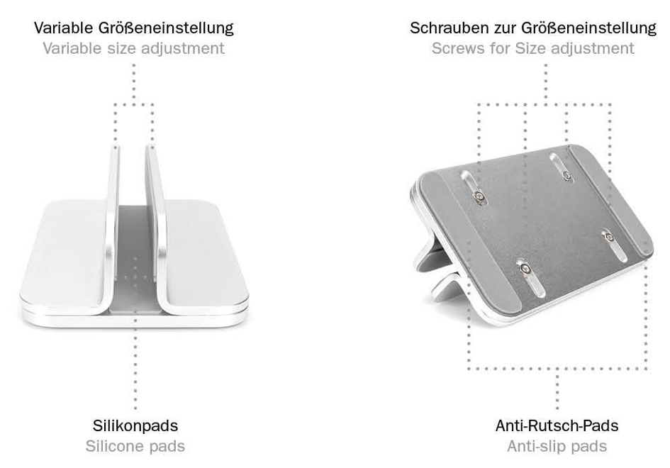 Supports PC portable, vertical