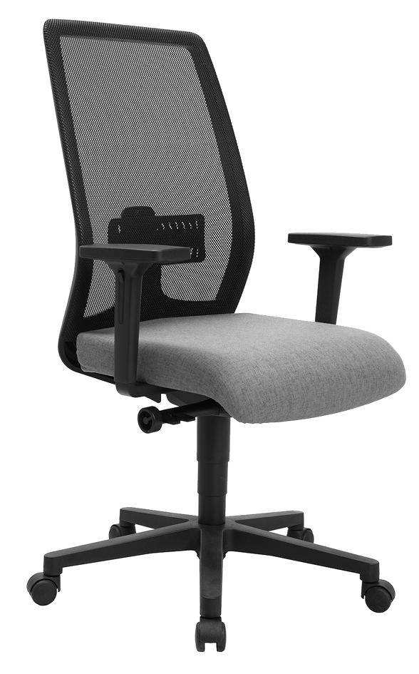 Chaise de bureau pivotante "Eurostar 200", gris clair