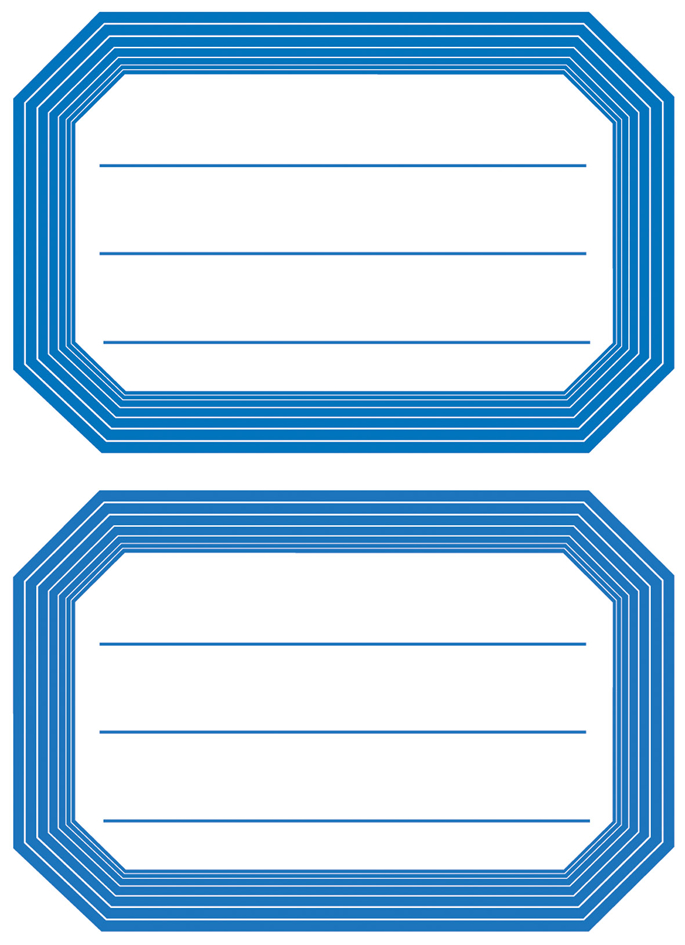 HERMA étiquettes pour livre, 82 x 55 mm, conception de marge