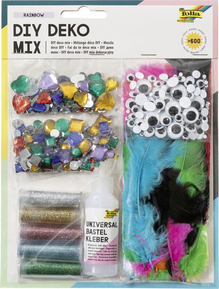 folia Kit de décoration créatif, plus de 600 pièces