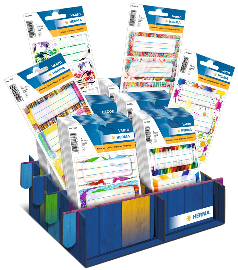 Présentoirs - Etiquettes pour livres