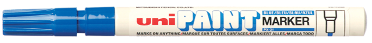 Marqueur permanent PAINT PX21, bleu