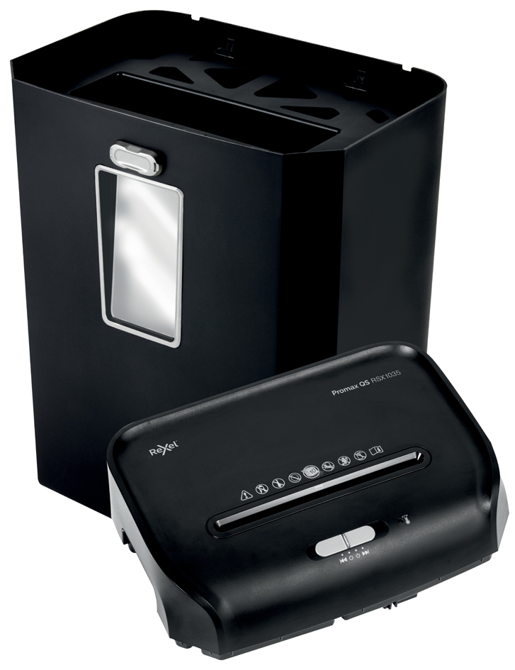 Destructeur de documents ProMax QS RSX1035, ouvert