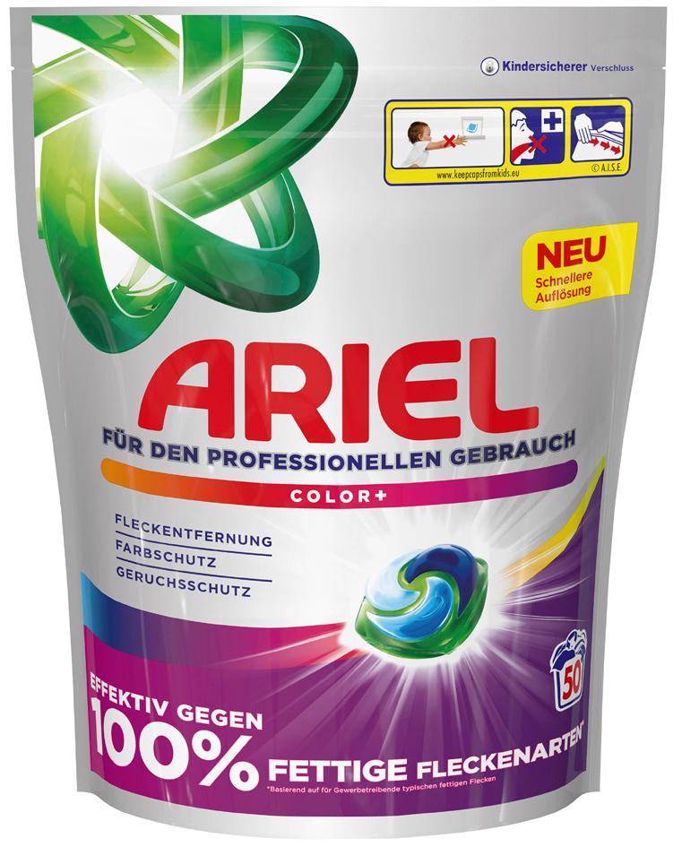 Capsules de lessive, couleur