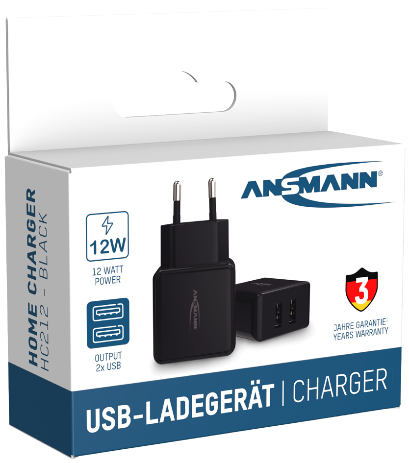 Chargeurs, 2x USB-A