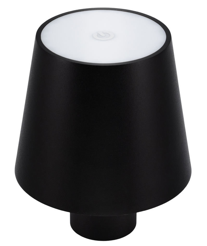 Securit Lampe sur bouteille LED rechargeable PARIS, noir