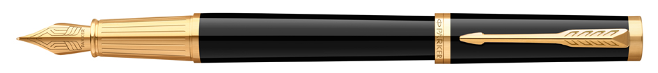 PARKER Stylo à plume INGENUITY Noir G.T.