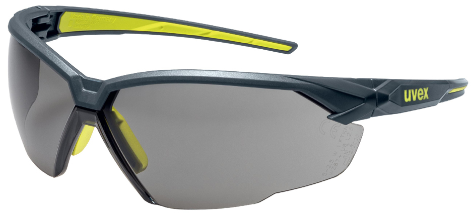 uvex Lunettes de protection suXXeed, oculaires: gris