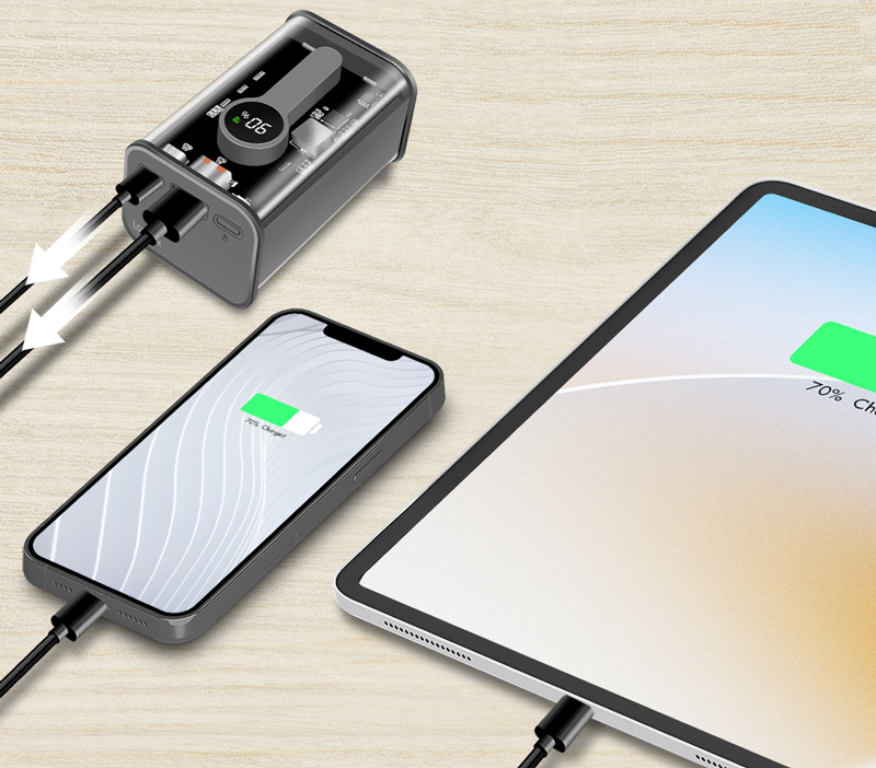 Présentoirs, Powerbanks