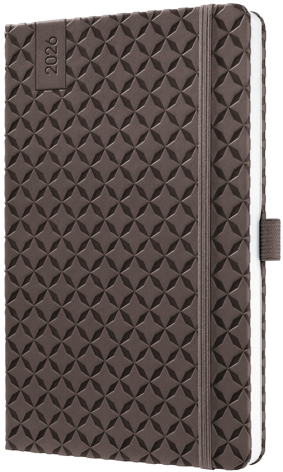 sigel Agenda de poche Jolie Flair 2026, A5, marron