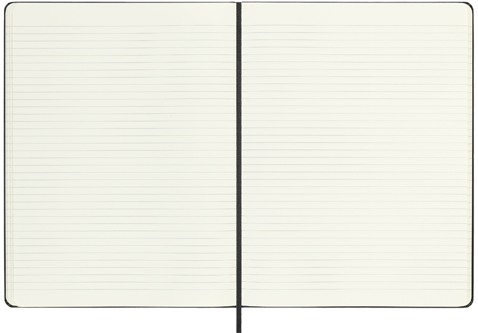 Carnets de notes, A4, rigide, fermeture