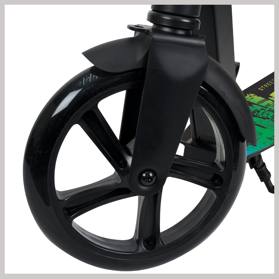 Détail : Roues de 200 mm en PU