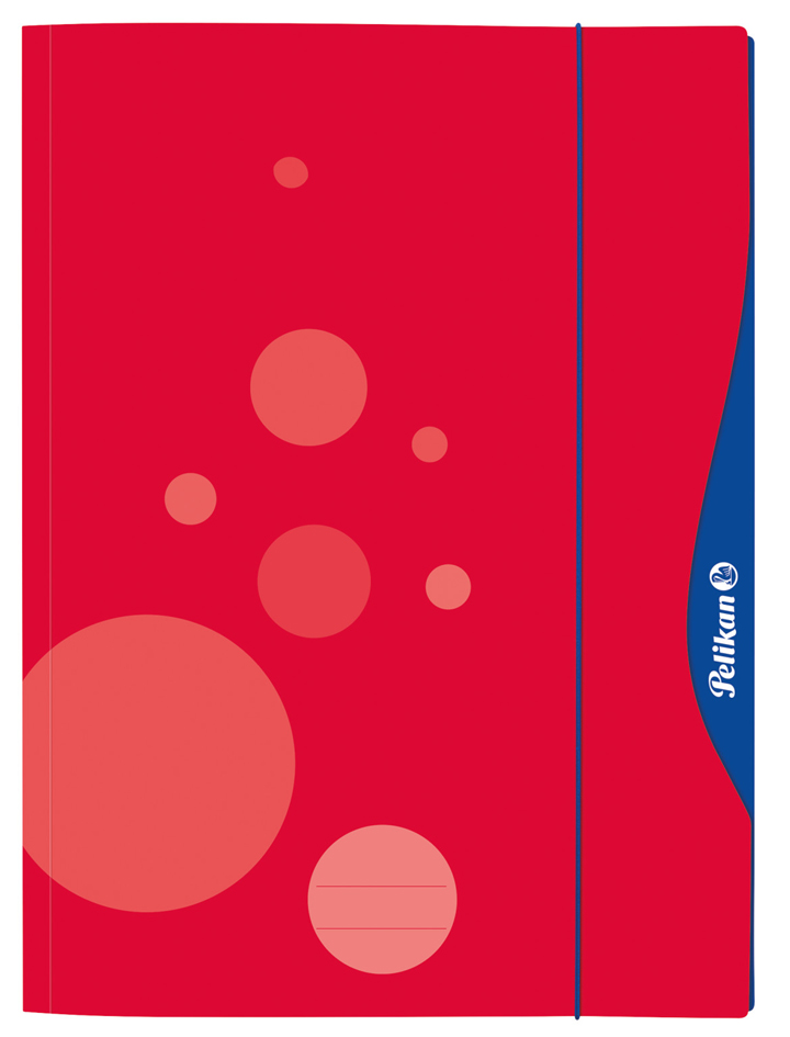Pelikan Chemise à rabat 'quick open', A3, rouge