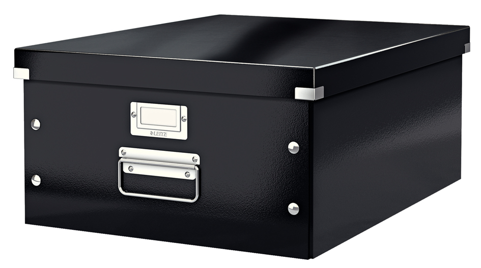 LEITZ Boîte de rangement Click & Store WOW, A3, noir