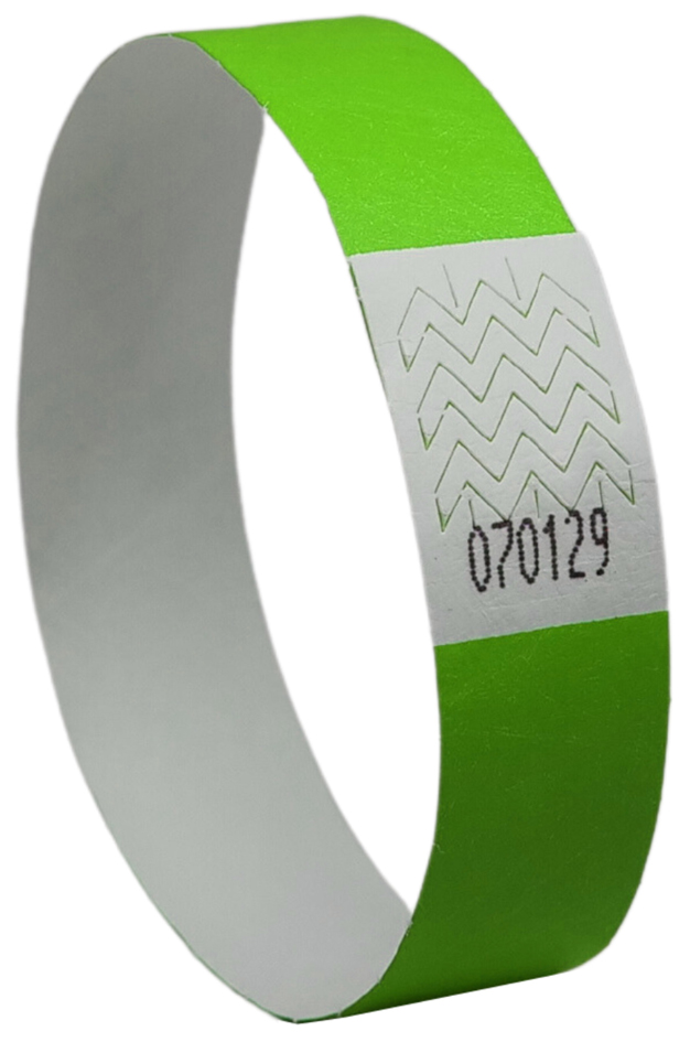AVERY Bracelet imprimable, 256 x 19 mm, vert fluo