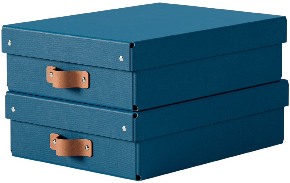 Boîtes de rangement,carton