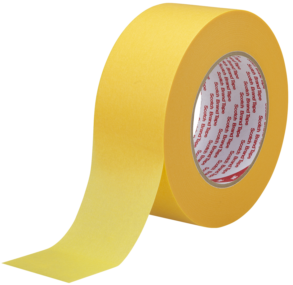 3M Ruban adhésif de masquage 244 Gold, 18 mm x 50 m