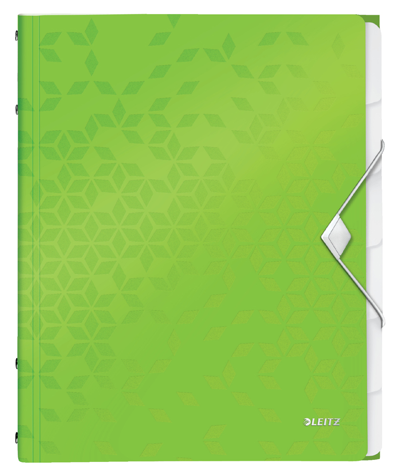 LEITZ Chemise de rangement WOW, A4, PP, vert métallisé