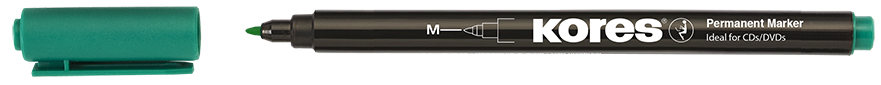 Marqueur permanent "K MARKER FINE", vert