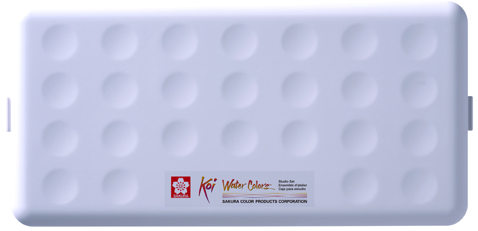 SAKURA Peinture aquarelle Koi Water Colors Studio, set 60