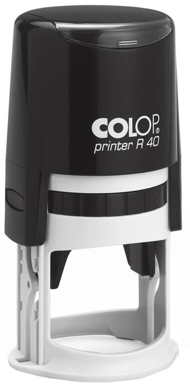 COLOP Tampon pour texte Printer R40, rond, noir