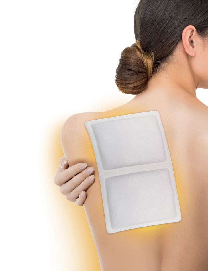 Lifemed Patch chauffant, 190 x 130 mm, blanc