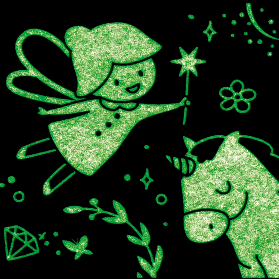 Visuel de référence : effet phosphorescent