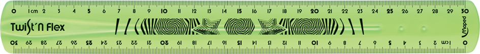 Visuel de référence: Règle plate Twist'n Flex, vert