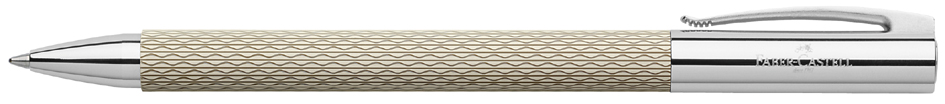 FABER-CASTELL Stylo à bille Ambition OpArt White Sand
