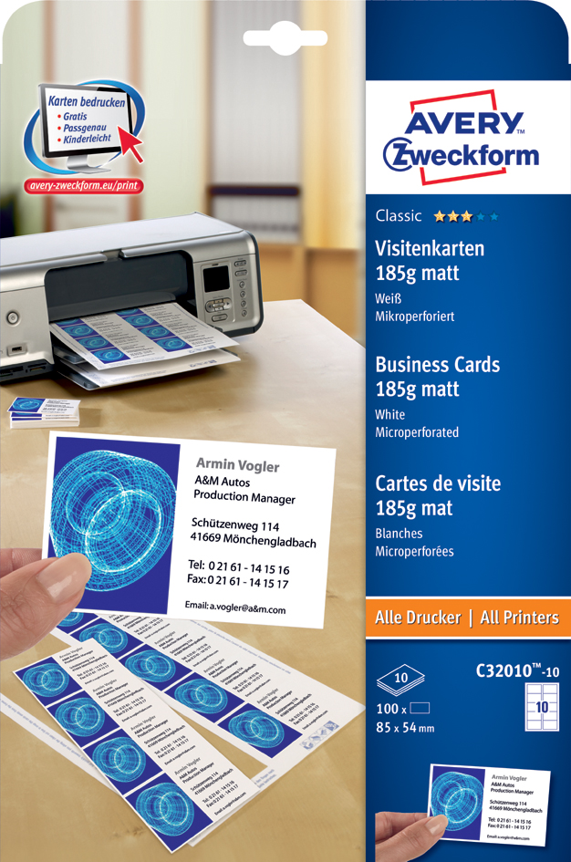 Cartes de visite