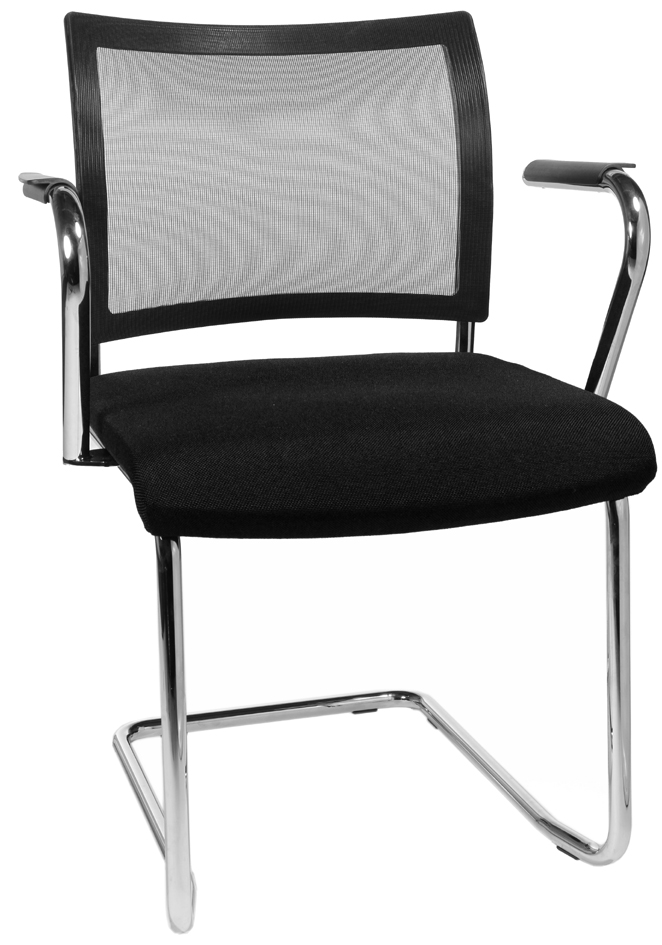 Topstar Accoudoirs modèle type 'Visit', noir/chromé