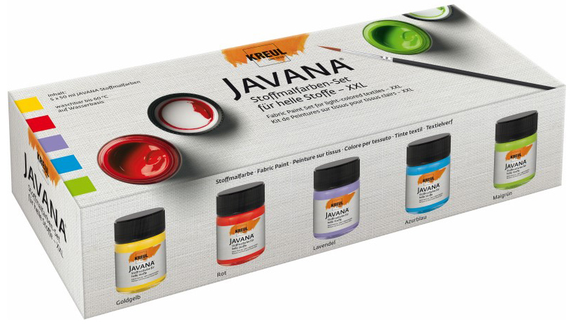 Peintures pour textiles, kit