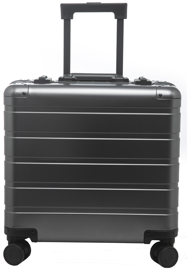 ALUMAXX Valise de voyage Overnight, entièrement en alu, gris