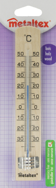 Thermomètre d'intérieur, emballage
