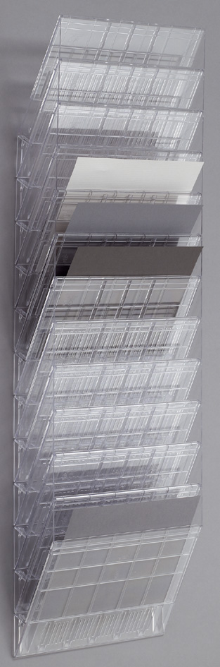 DURABLE Porte-brochures mural 'FLEXIBOXX 12', A4
