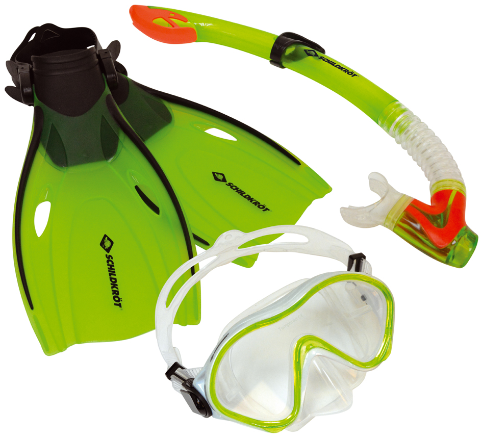 SCHILDKRÖT Kit de plongée Junior 'Bermuda', taille: 27-32